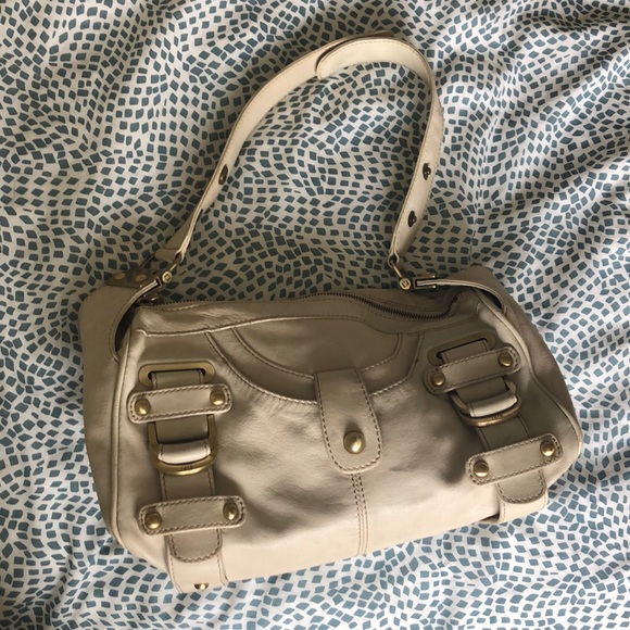 Rafe New York Cream Leather Handbag - Picture 2 of 10